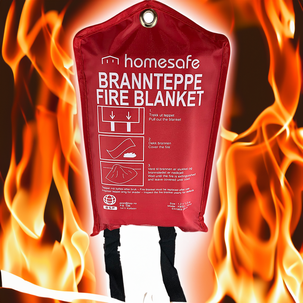 Homesafe brannteppe